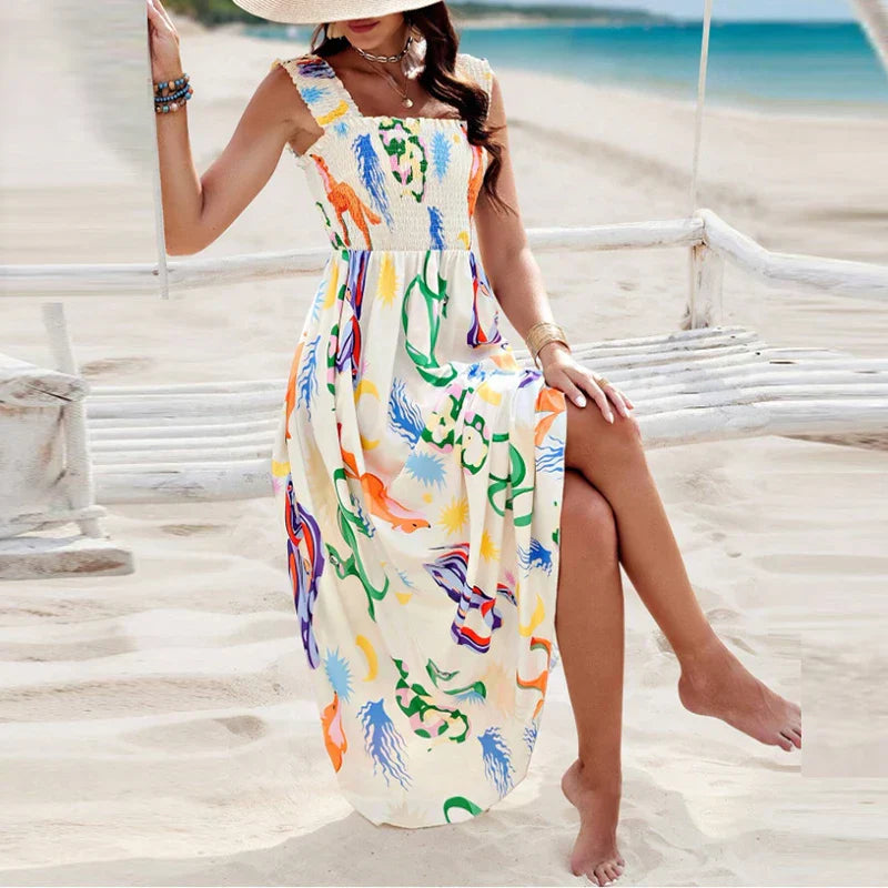 Vestido Feminino para Praia Moda Casual e Leve - Liz