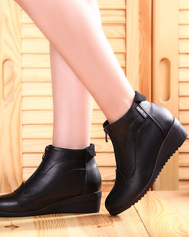 Bota Feminina de Inverno Cano Curto - Addison