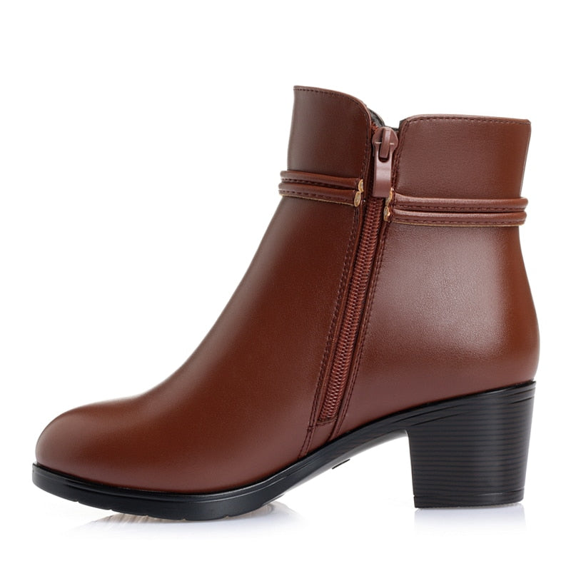 Bota Feminina de Inverno Cano Curto - Riley