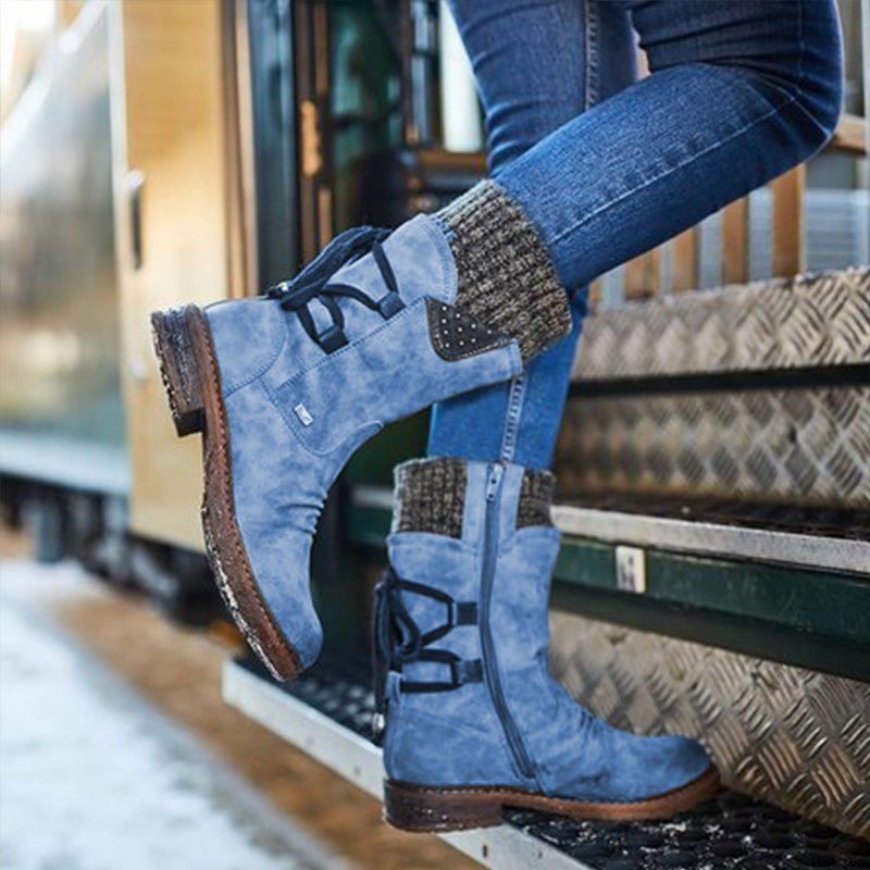 Bota Feminina de Inverno Confortável - Saskia