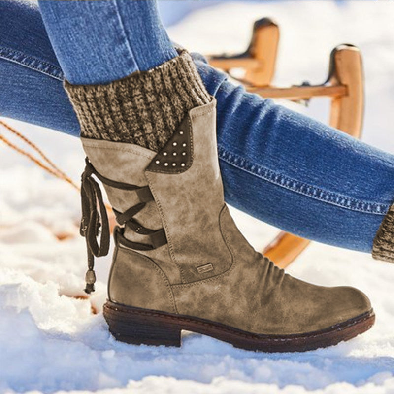 Bota Feminina de Inverno Confortável - Saskia