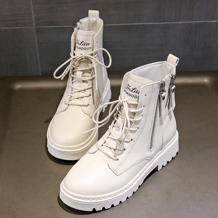 Bota Feminina de Inverno em Couro - Fiorella