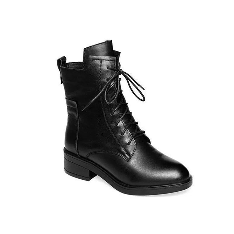Bota Feminina de Inverno em Couro - Luster
