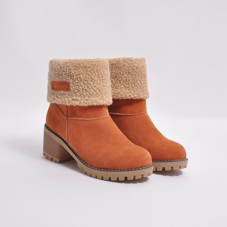 Bota Feminina de Inverno em Material - Taylor