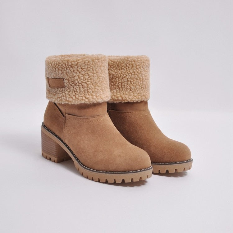 Bota Feminina de Inverno em Material - Taylor