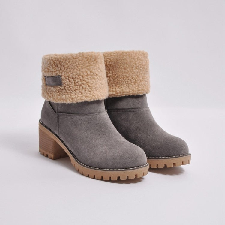 Bota Feminina de Inverno em Material - Taylor