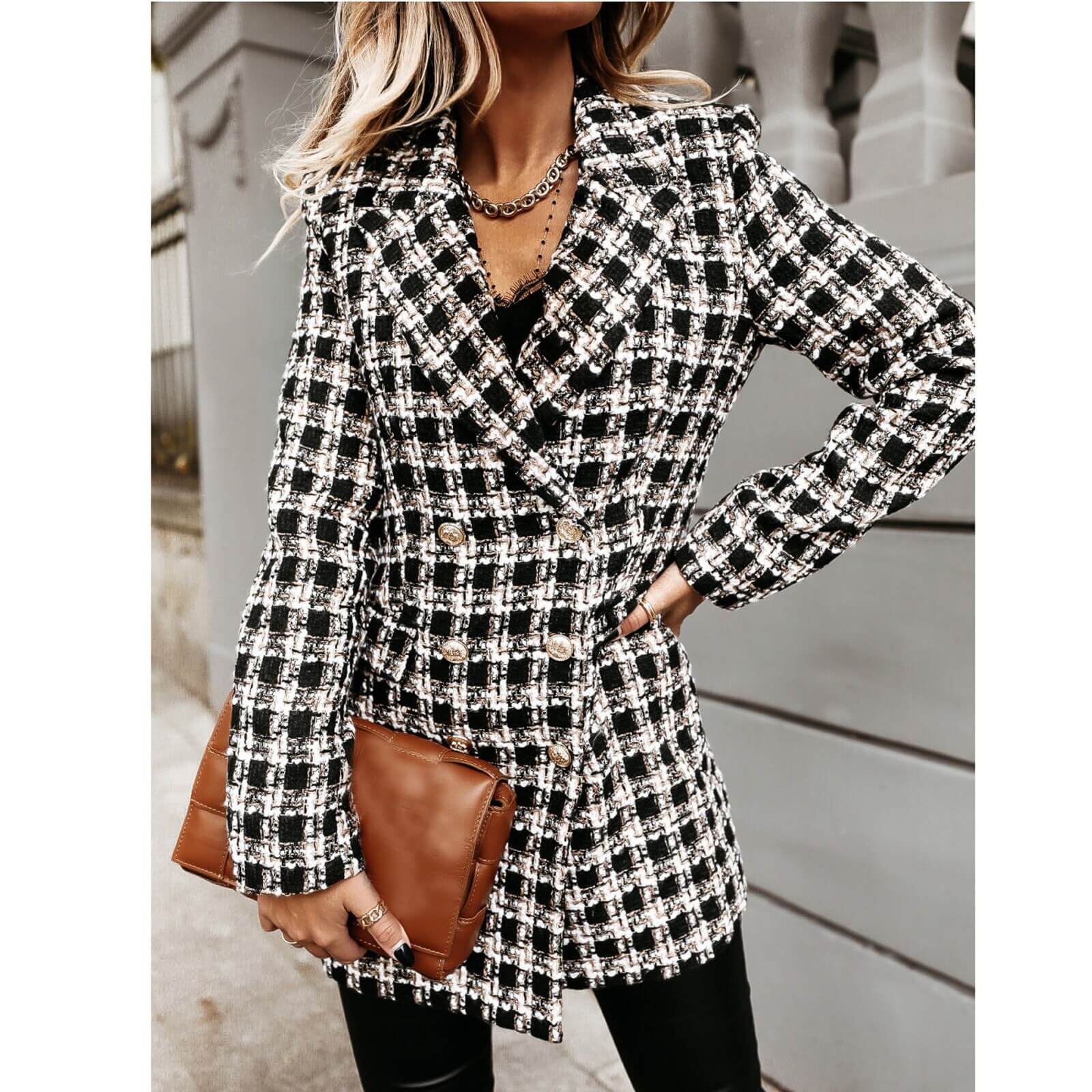 Casaco Casual Feminino com Design Minimalista – Isla