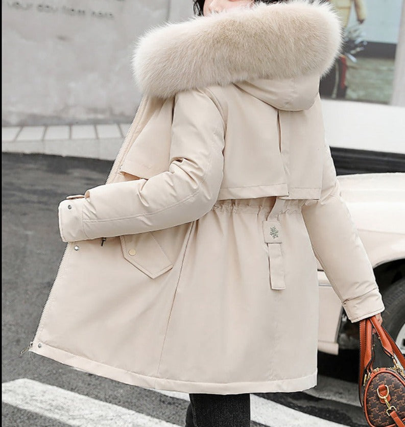 Casaco Feminino Forrado e Aveludado para o Inverno – Stella