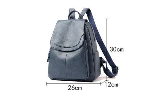 Mochila Feminina de Couro Legitimo - Juliana