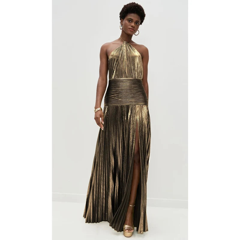 Vestido Longo sem Alças para Festa - Tindra