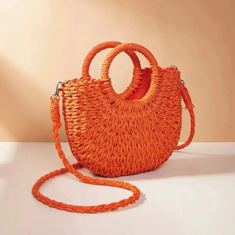 Bolsa Feminina de Palha - Simplex