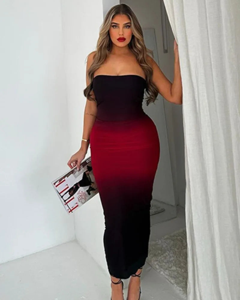 Vestido Longo Estampa Floral Elegância e Charme - Lilou