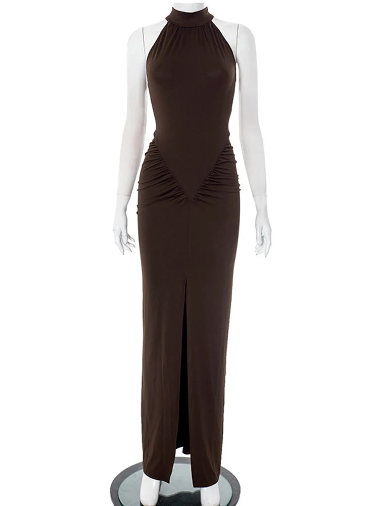 Vestido Longo sem Alças Sofisticado - Callista