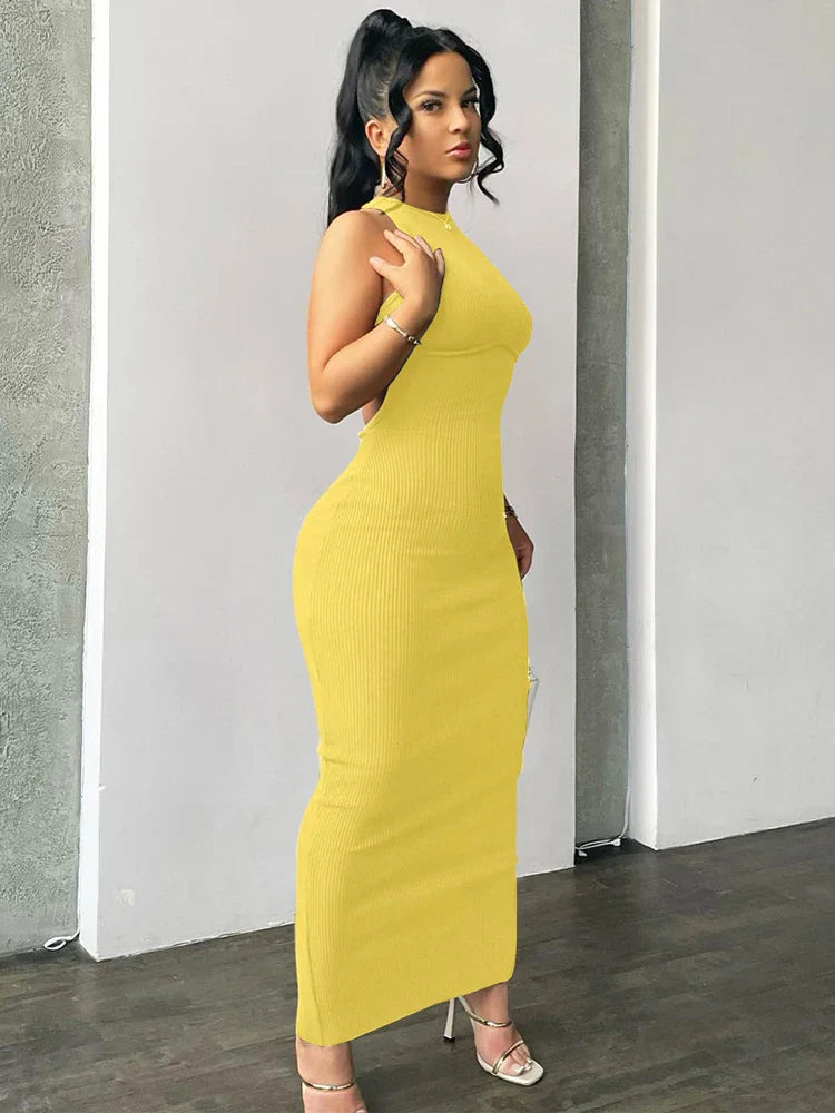 Vestido Feminino Longo Elegante - Soleil