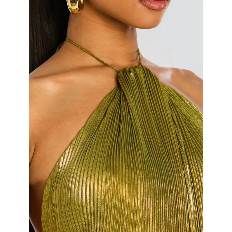 Vestido Longo sem Alças para Festa - Tindra