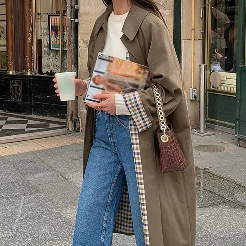 Casaco Fashion Longo Feminino com Caimento Sofisticado – Zinnia