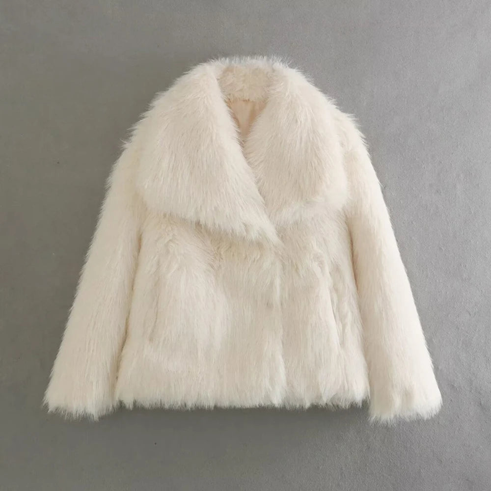 Jaqueta Feminina Puffy em Lã - Jade + Brinde Exclusivo