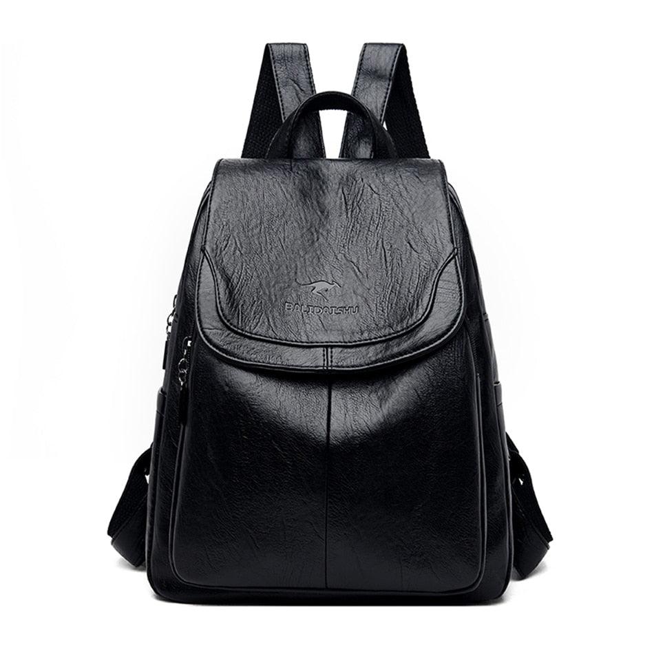 Mochila Feminina de Couro Legitimo - Juliana