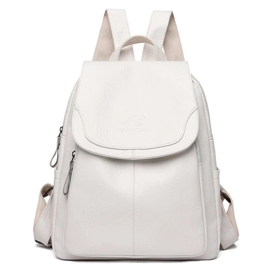 Mochila Feminina de Couro Legitimo - Juliana