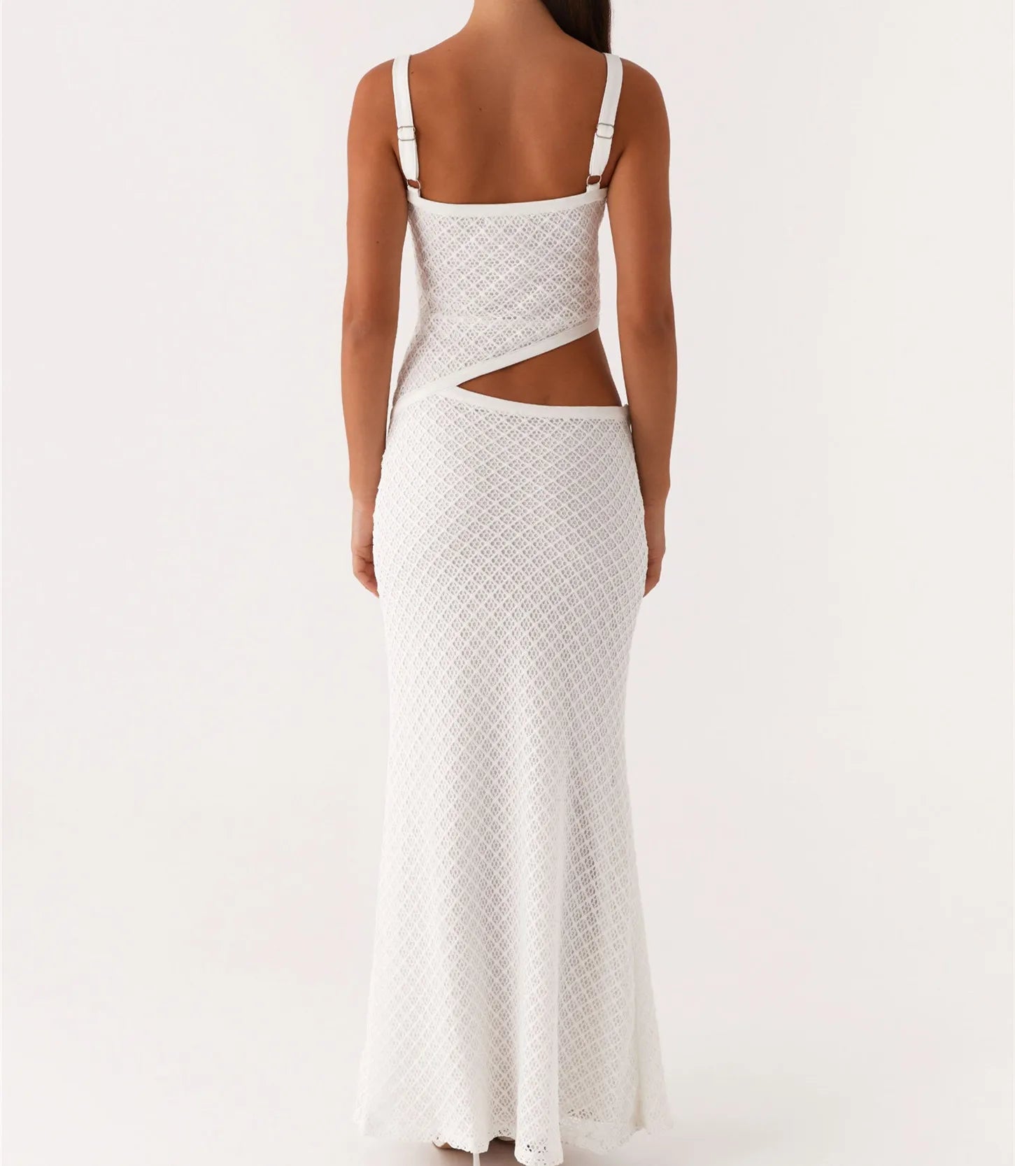 Vestido Longo Elegante sem Alças Rania - PRIME