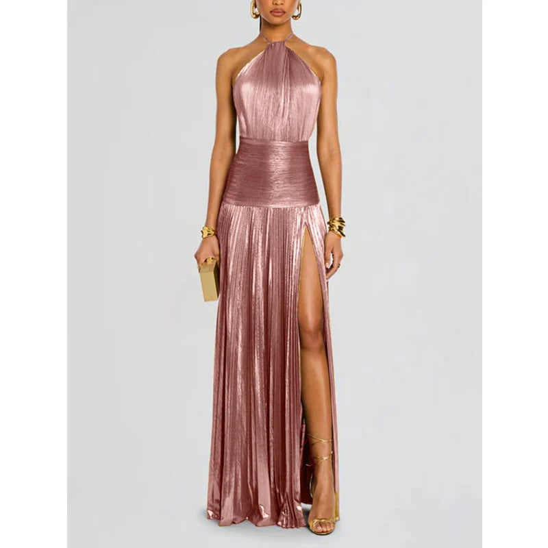 Vestido Longo sem Alças para Festa - Tindra