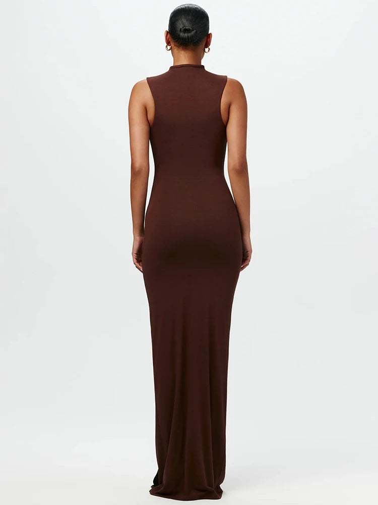 Vestido Longo sem Alças Zinnia - PRIME