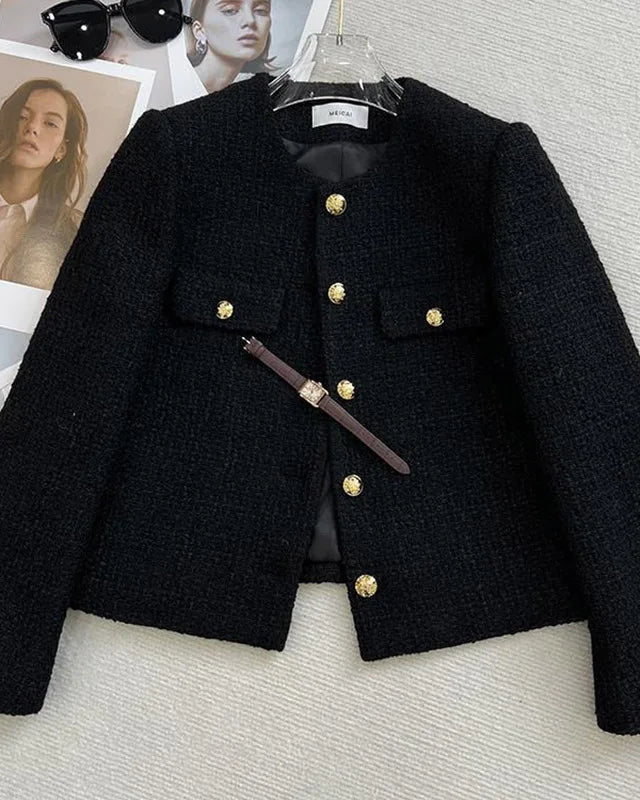 Jaqueta Feminina em Lã Caxemira - Salma