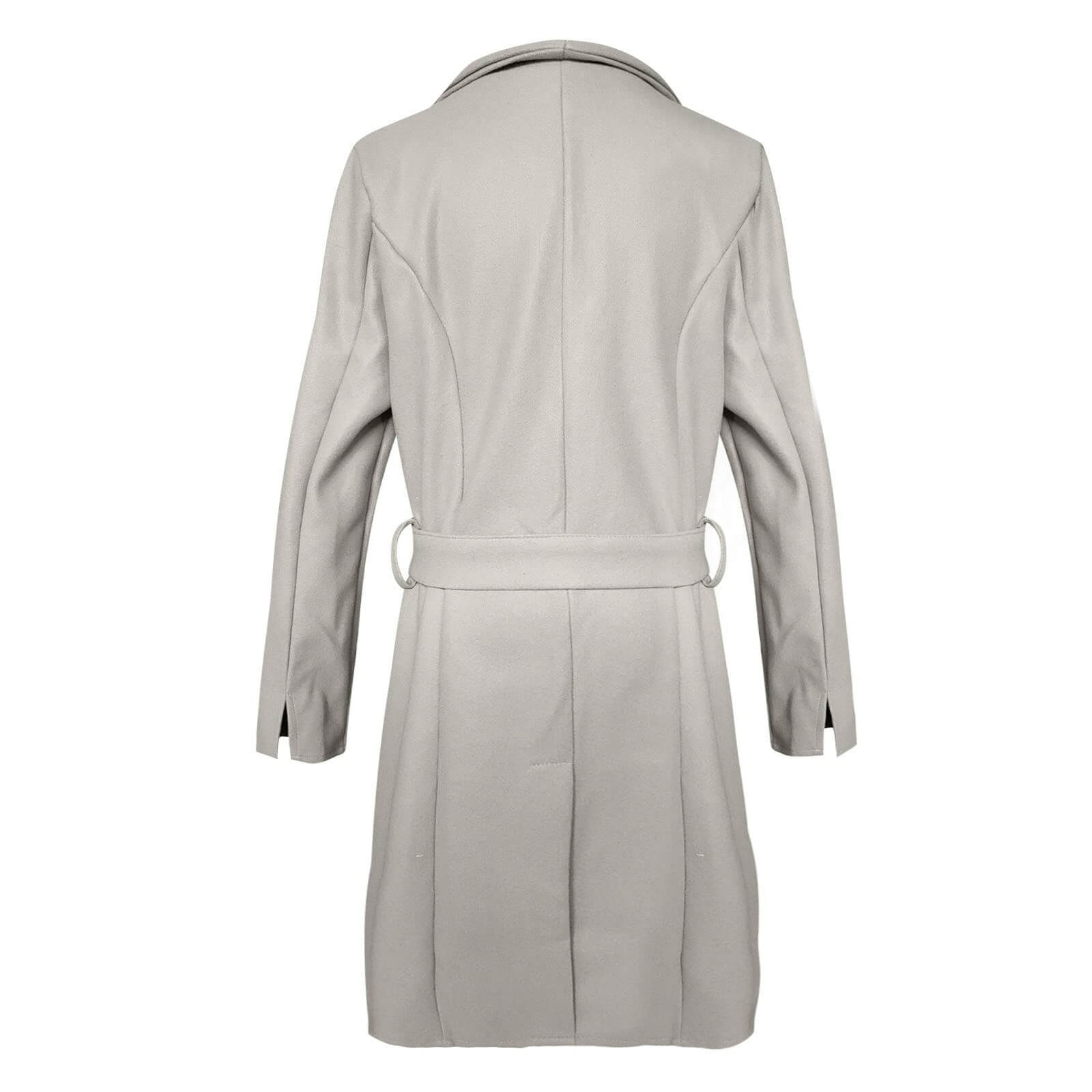 Casaco Longo Feminino Oversized com Design Moderno – Beatrice