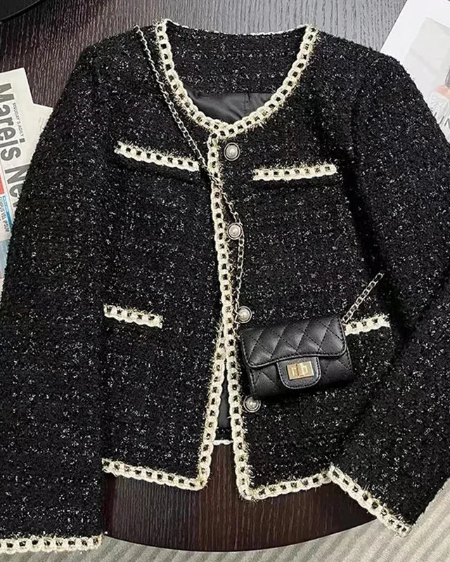 Jaqueta Feminina em Lã Caxemira - Elora