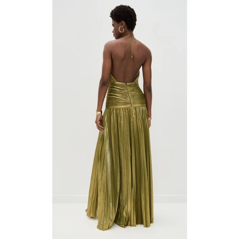 Vestido Longo sem Alças para Festa - Tindra