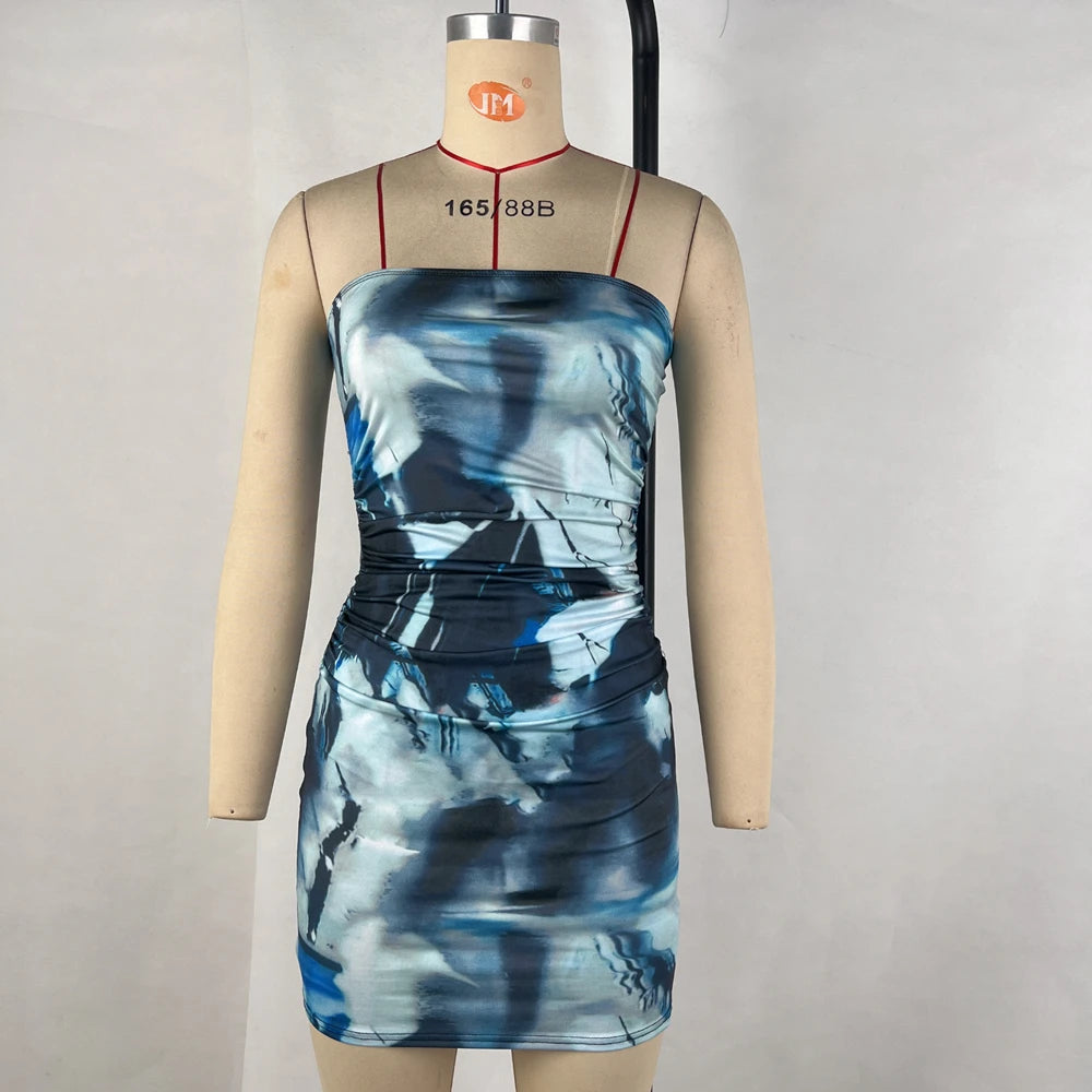 Vestido Curto Elegante com Estampa Floral - Seraphine