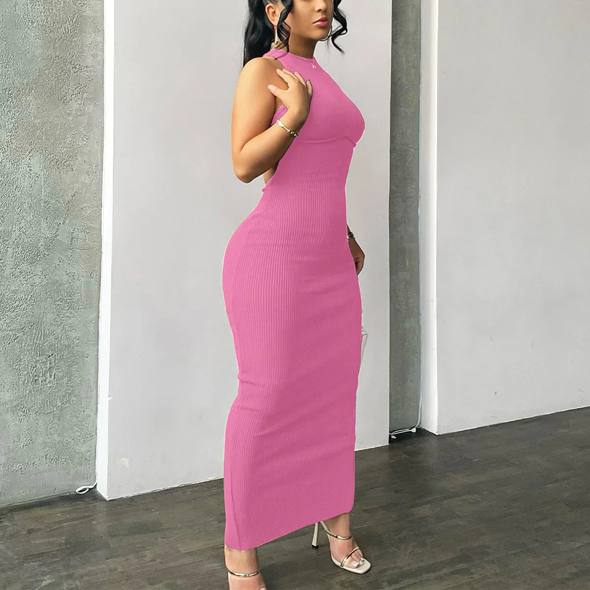 Vestido Feminino Longo Elegante - Soleil