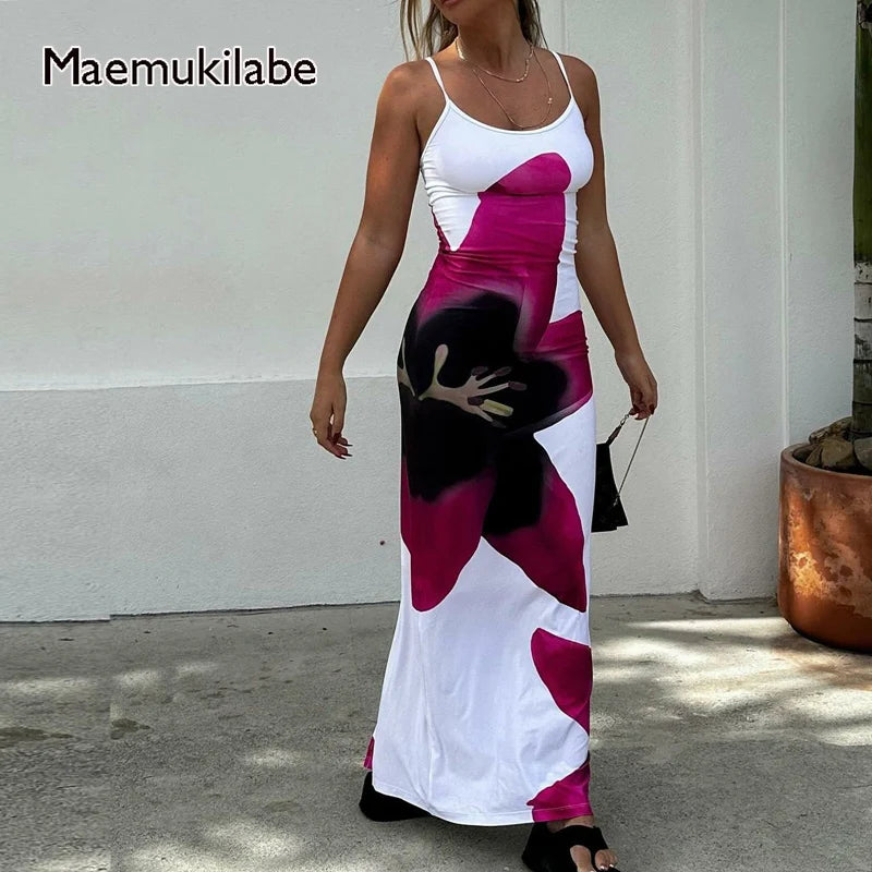 Vestido Floral Longo Toque Romântico e Moderno - Ilana
