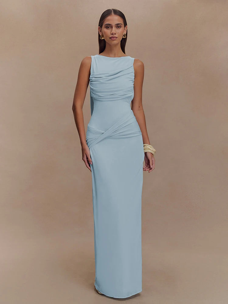 Vestido Longo Elegante Casual - Elodie