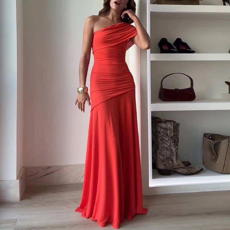 Vestido Longo Casual Elegante Sofisticado - Zenobia