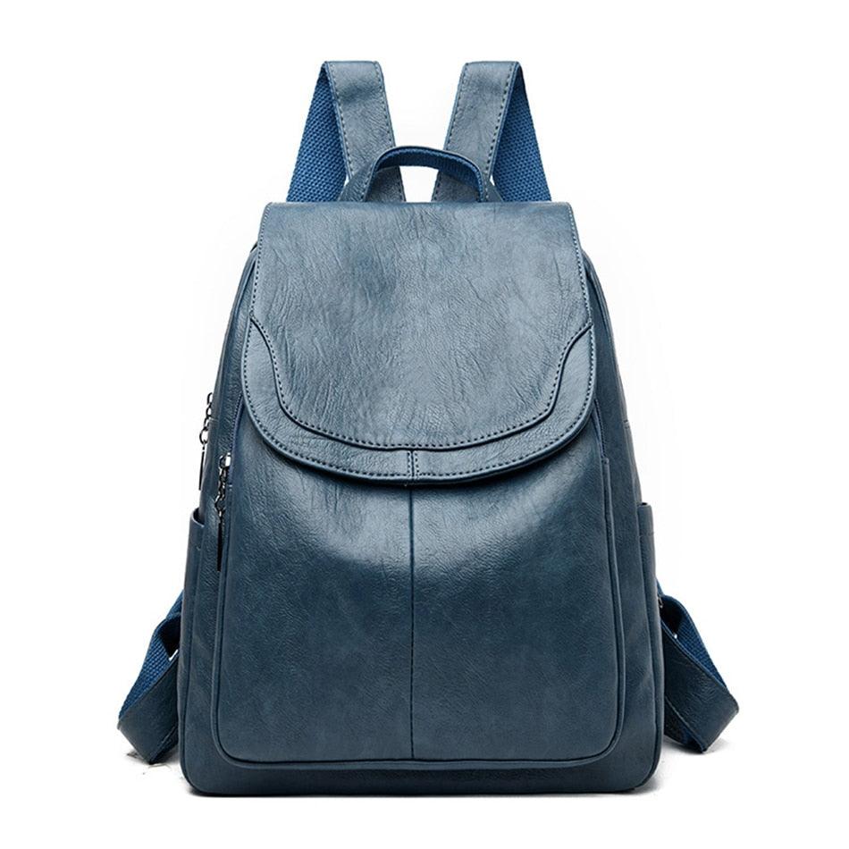 Mochila Feminina de Couro Legitimo - Juliana