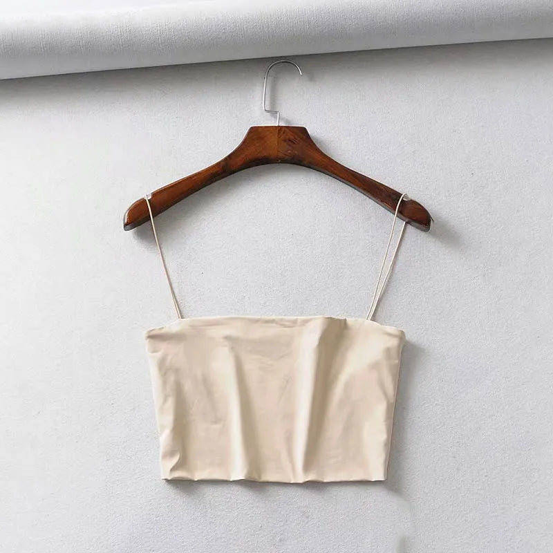Top Feminino com Alças de Algodão - Pandora