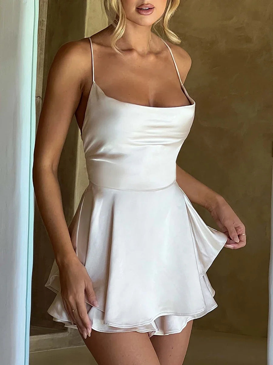 Vestido Curto sem Alças - Margot