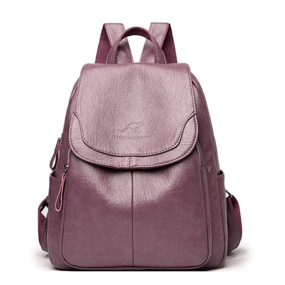 Mochila Feminina de Couro Legitimo - Juliana