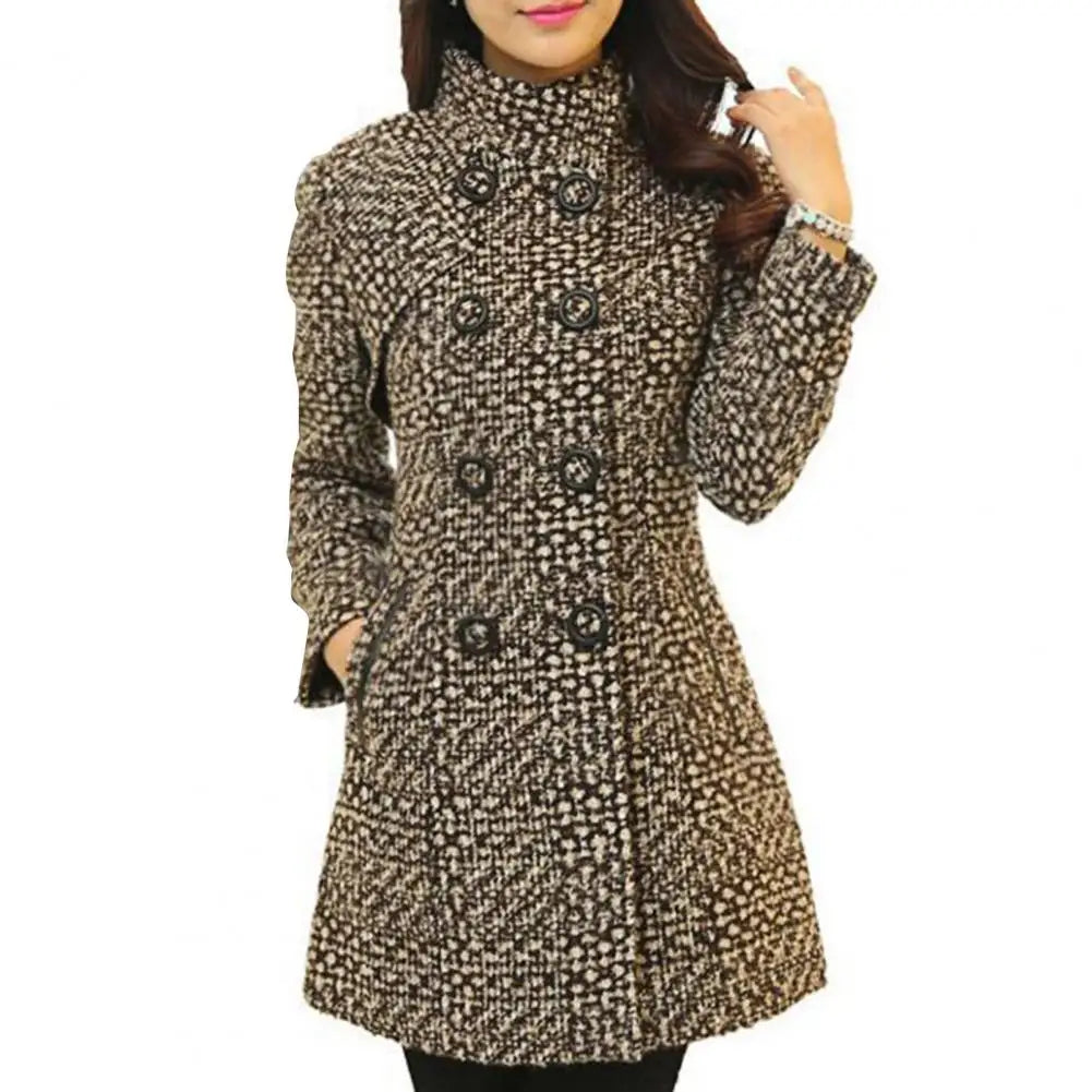 Casaco Feminino Xadrez Elegante - Hellen