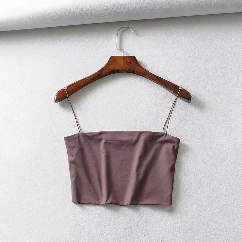 Top Feminino com Alças de Algodão - Pandora