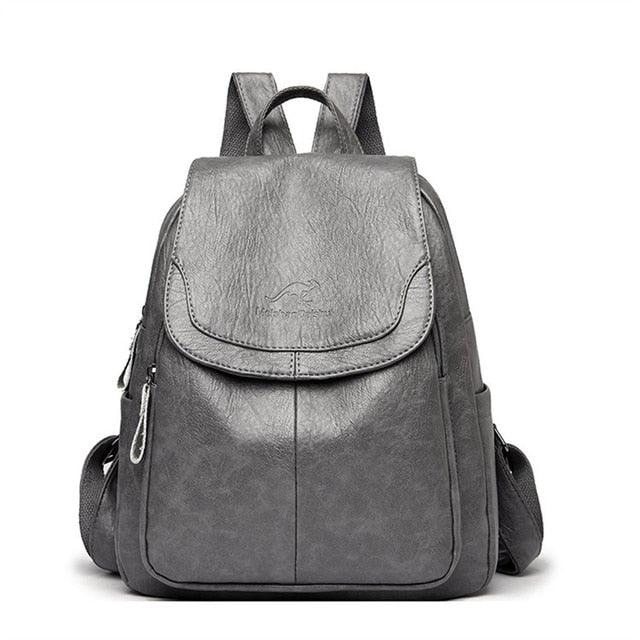 Mochila Feminina de Couro Legitimo - Juliana