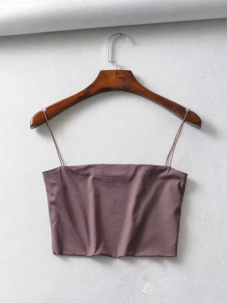 Top Feminino com Alças de Algodão - Pandora