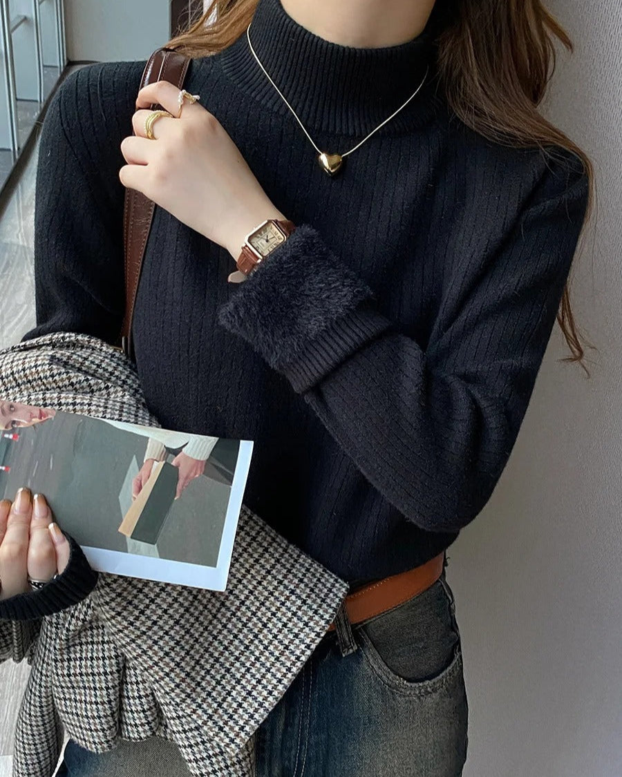 Verão 2023 tendências inverno tendência para o inverno sueter peluciado feminino gola alta sueter feminino roupa de inverno feminina barata roupa de inverno moda inverno jaqueta de inverno inverno24 inverno casaco de inverno blazer inver