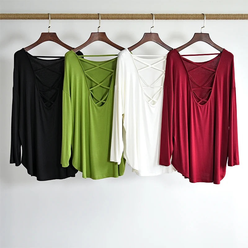 Blusa Feminina Manga Longa - Marina