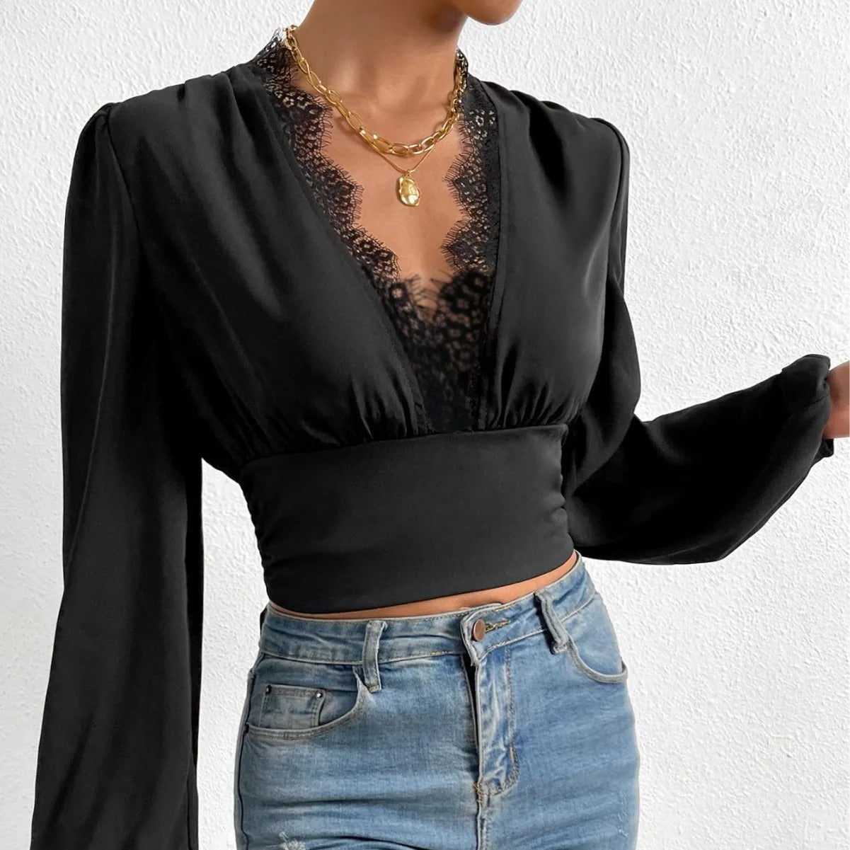 Blusa Feminina Laço - Yara