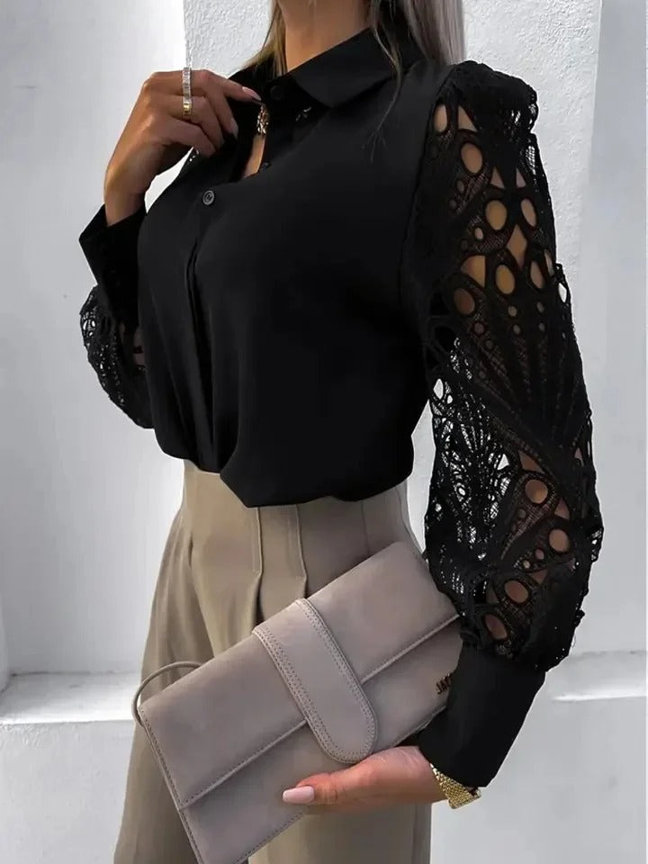 Blusa Feminina Manga Longa - Katharina