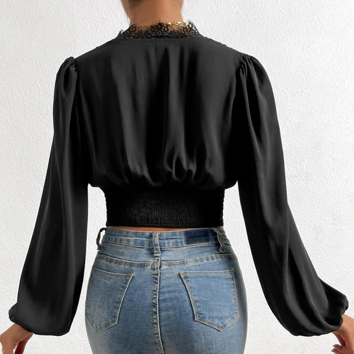 Blusa Feminina Laço - Yara