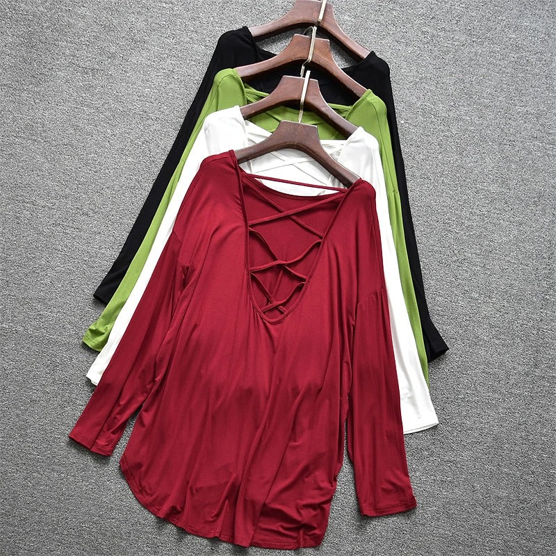 Blusa Feminina Manga Longa - Marina
