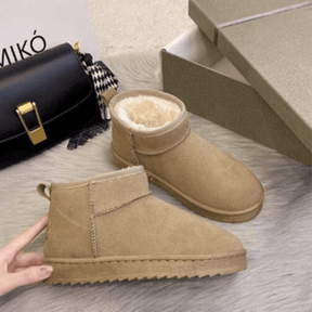 Bota Feminina De Inverno Forrada em Lã - Hana